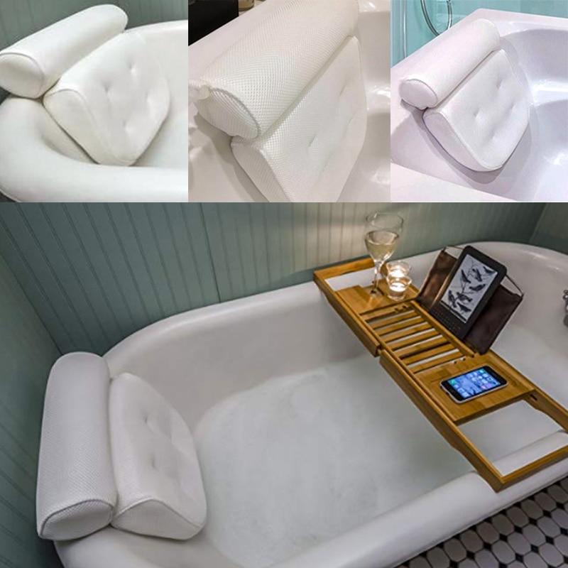 Neckcush Bathwan Pillow - Premium comfort en neksteun - Snelle drogen en hygiënisch ontwerp