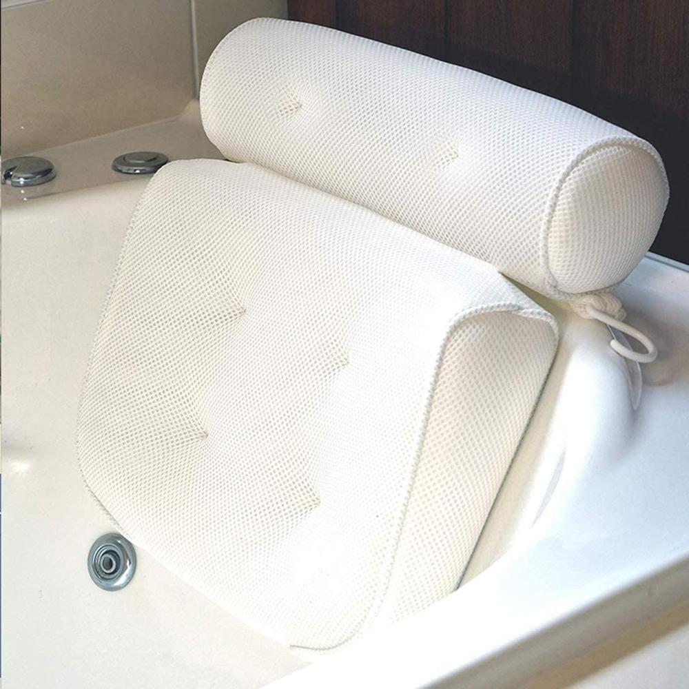 Neckcush Bathwan Pillow - Premium comfort en neksteun - Snelle drogen en hygiënisch ontwerp