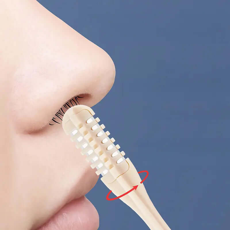 Neushaartrimmer met 360° Rotatiekop - Pijnloze en Effectieve Neusverzorging, Compact en Draagbaar