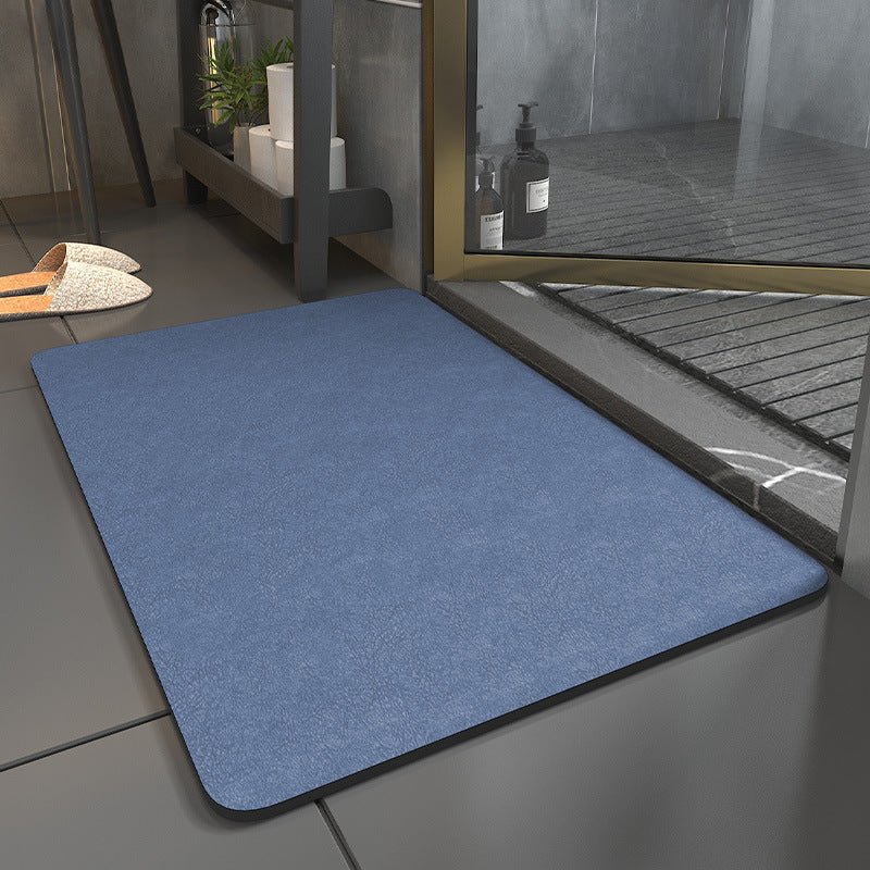 Niet -slip snel - drogende badmat - absorberen badkamer tapijt - comfort en beveiliging
