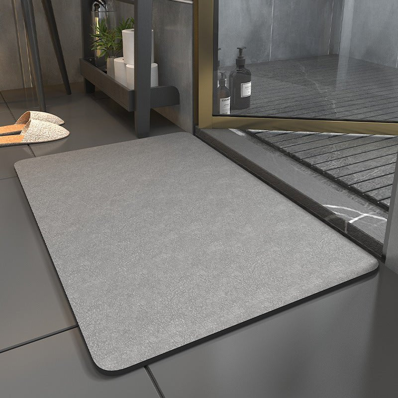 Niet -slip snel - drogende badmat - absorberen badkamer tapijt - comfort en beveiliging
