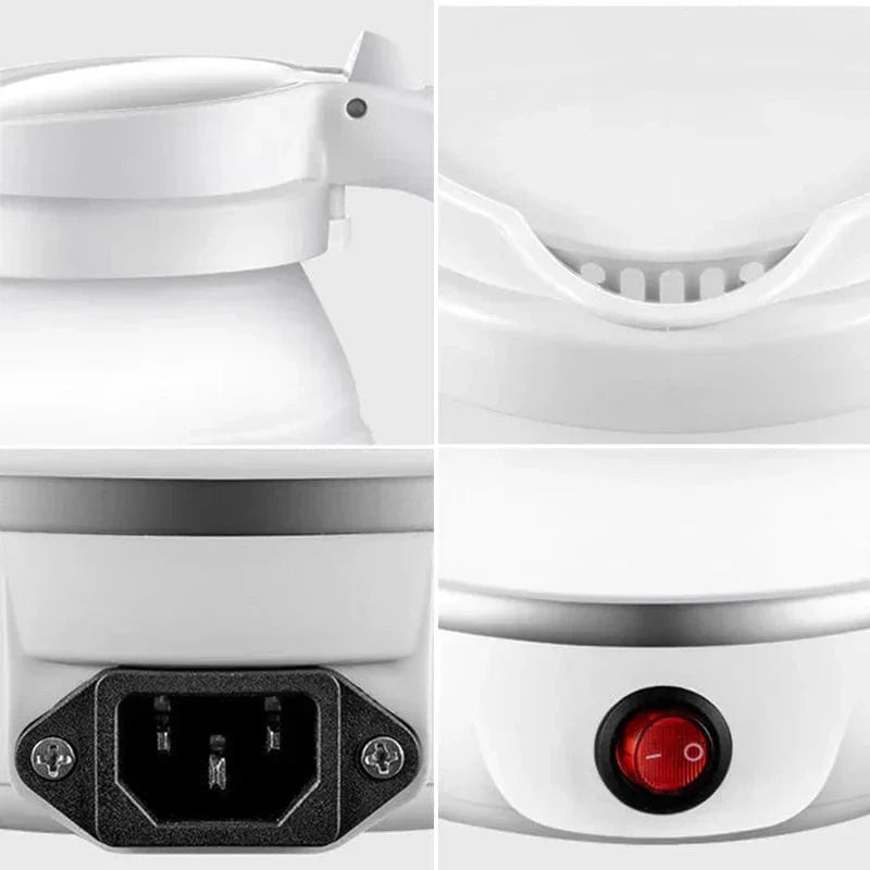 Opvouwbare Waterkoker - Lichtgewicht 17 oz voor Reizen en Kamperen, Snelle Verwarming met Voedselveilige Materialen