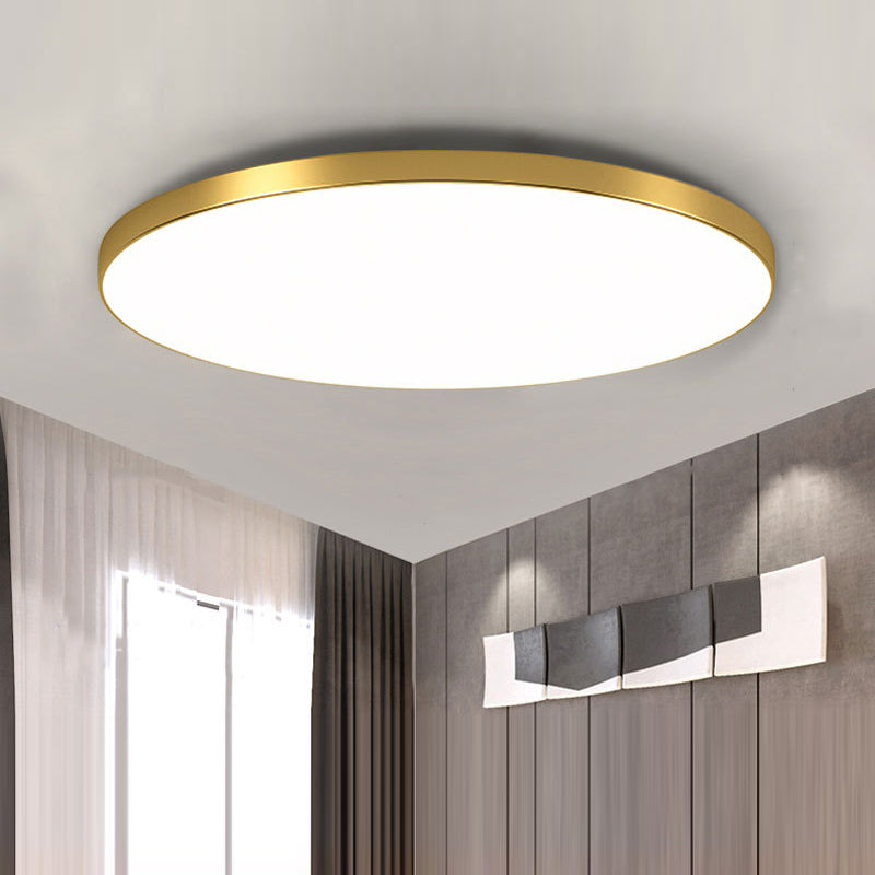 Plafondlamp rond LED modern inbouwarmatuur