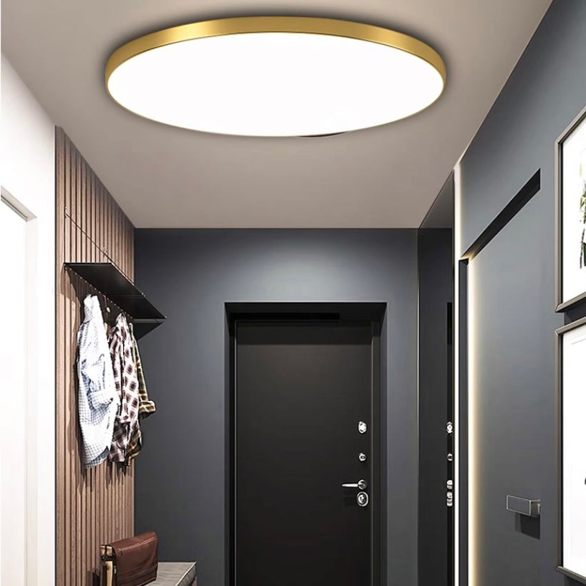 Plafondlamp rond LED modern inbouwarmatuur