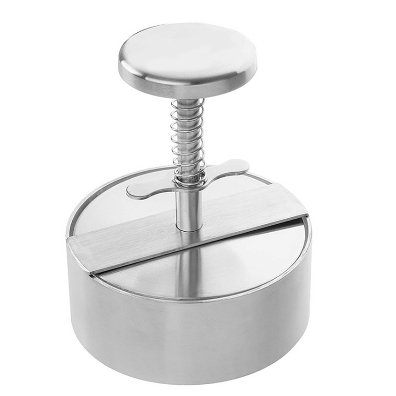 Burgerpers voor gelijkmatige burgers – Vaatwasserbestendig, 5 inch diameter, duurzaam en gemakkelijk te gebruiken