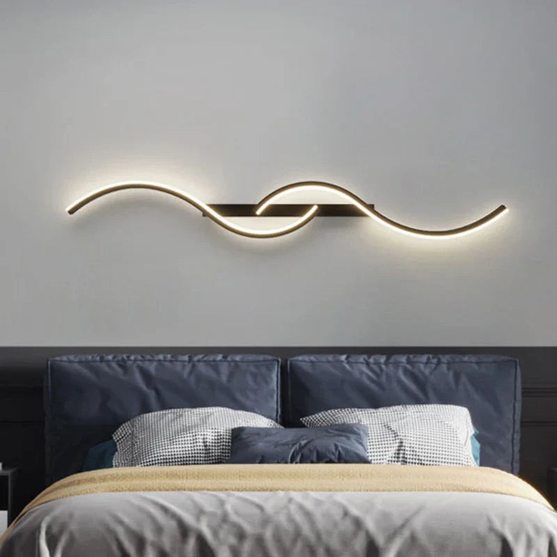 Wandlamp Zwart - Moderne Muurlamp met LED Verlichting voor Binnengebruik