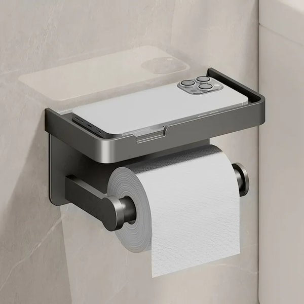 Saniflex multifunctionele toiletpapierhouder-space-space-reddende badkamer organisator