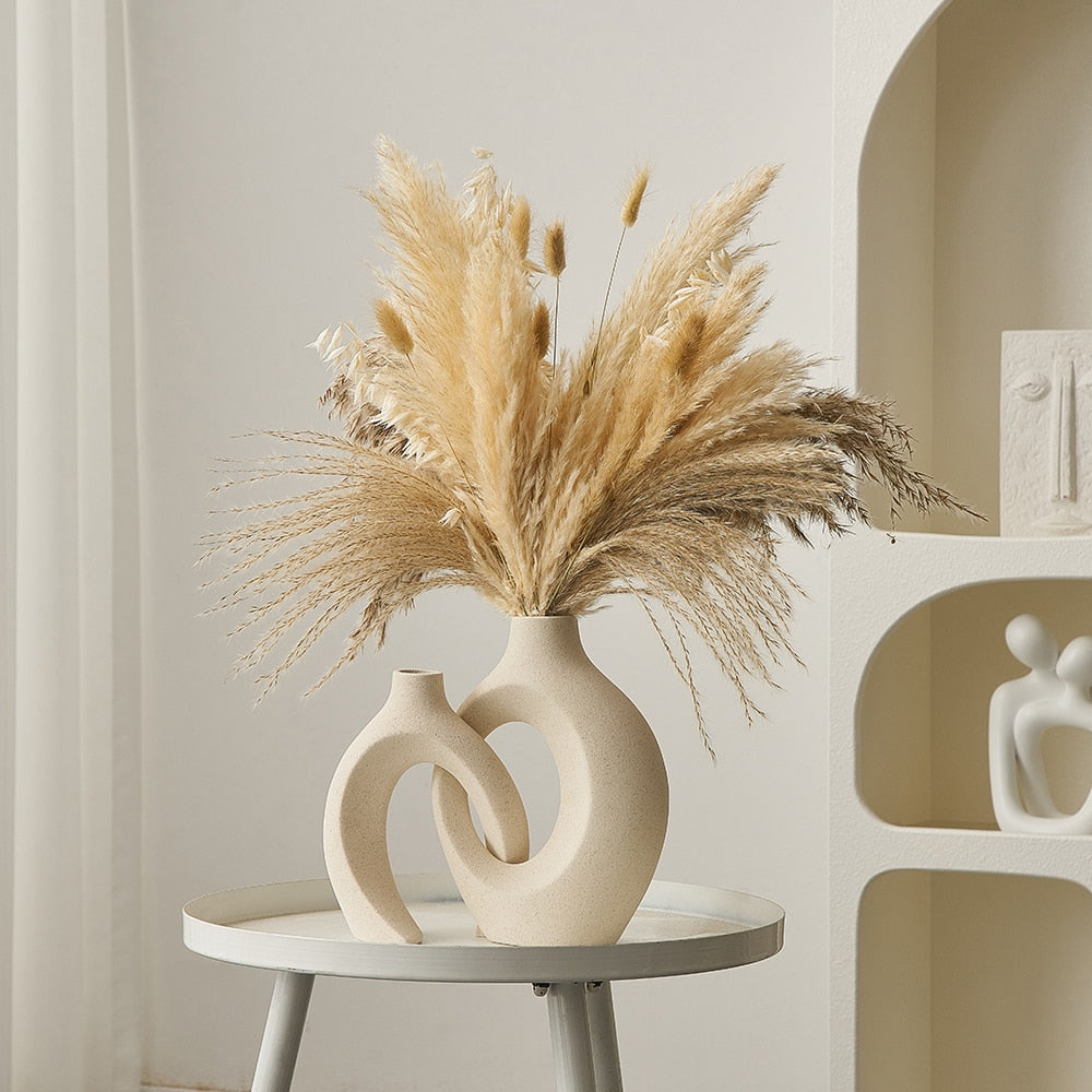Scandinavische vaas – Minimalistisch design voor een elegant interieur, handgemaakte decoratieve accessoire