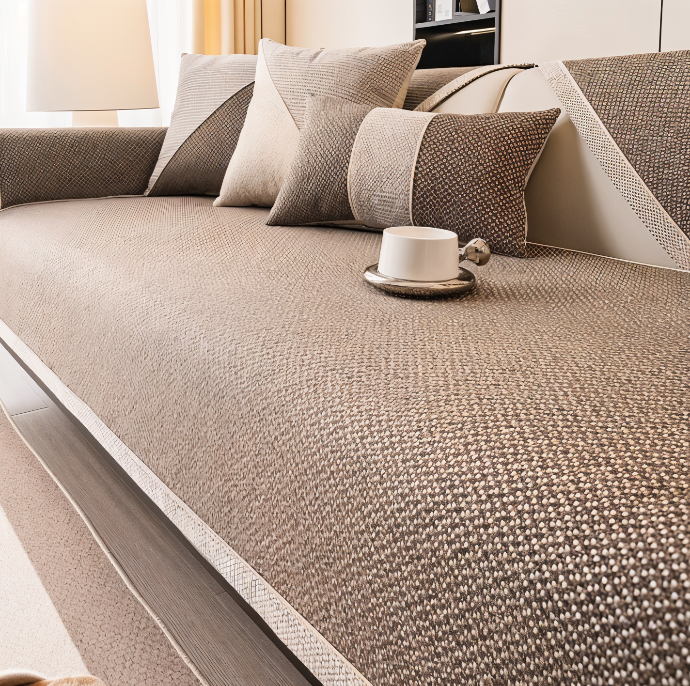 Slijtvaste Antikras Bankhoes met Antisliptechnologie voor Banken en Sofa’s – Ondersteunt Diverse Maten en Kleuren