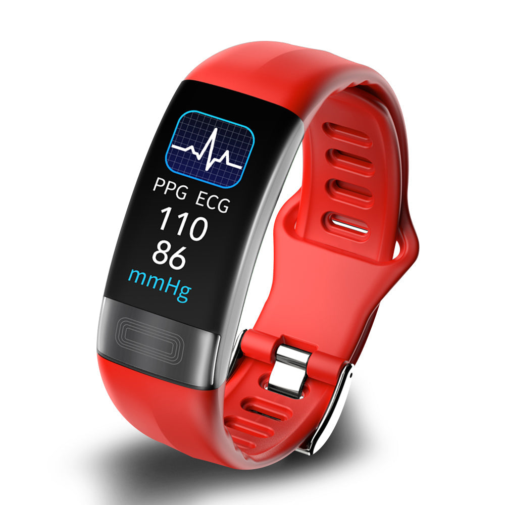 Slimme Smartwatch met EKG, Bloeddruk- en Hartslagmonitor, Zuurstofsaturatie en Slaaptracker – Waterdicht en Duurzaam