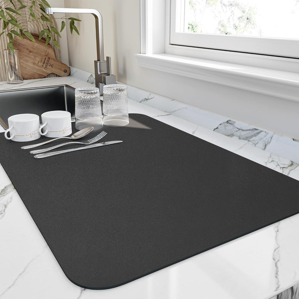 Snel drogende afdruipmat voor in de keuken – zeer absorberend en praktisch