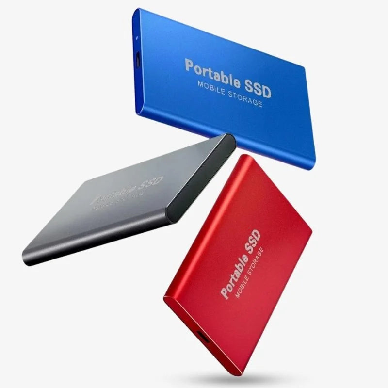 Ultrasnelle externe SSD van 1 TB tot 16 TB - USB 3.1-behuizing, draagbare gegevensopslagschijf