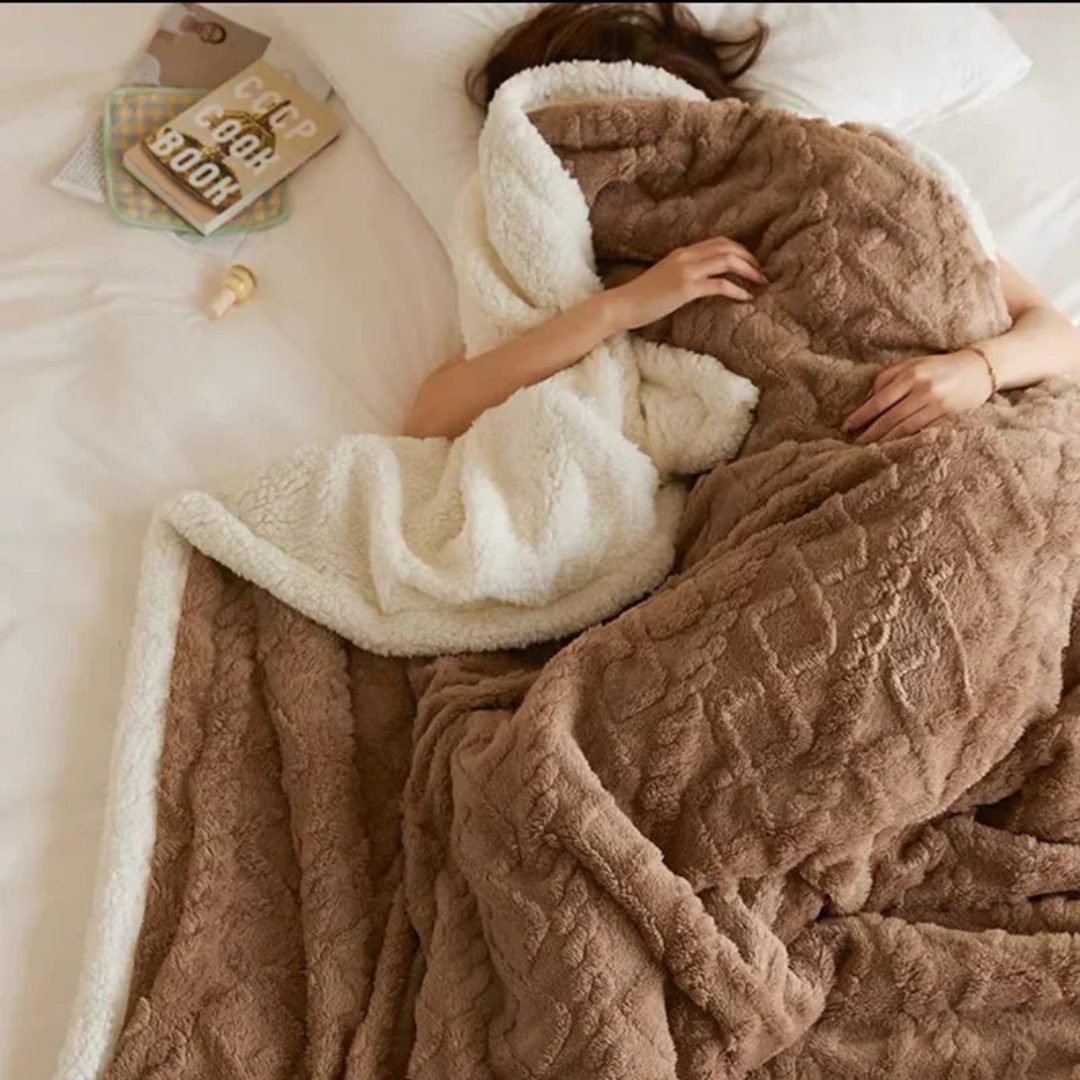 Warme Deken - Zachte en Dikke Winterdeken voor Slaapkamer en Bank