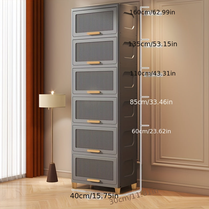 Flip-Top Waterdichte Opbergbox – Duurzame & Veelzijdige Organizer voor Huis of Kantoor
