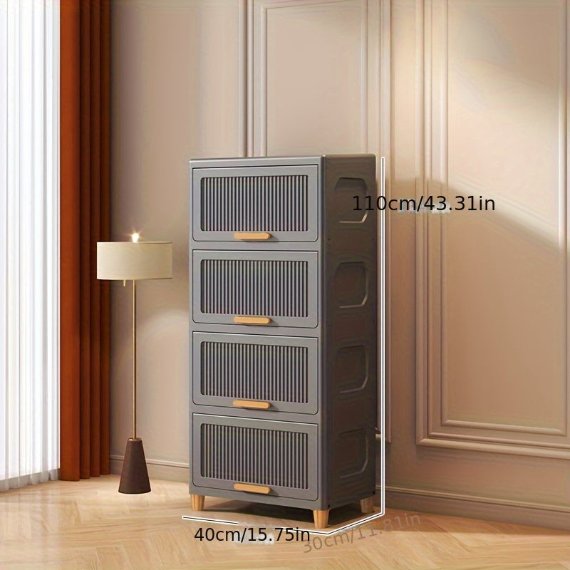 Flip-Top Waterdichte Opbergbox – Duurzame & Veelzijdige Organizer voor Huis of Kantoor