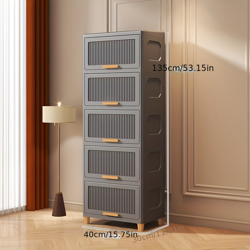 Flip-Top Waterdichte Opbergbox – Duurzame & Veelzijdige Organizer voor Huis of Kantoor