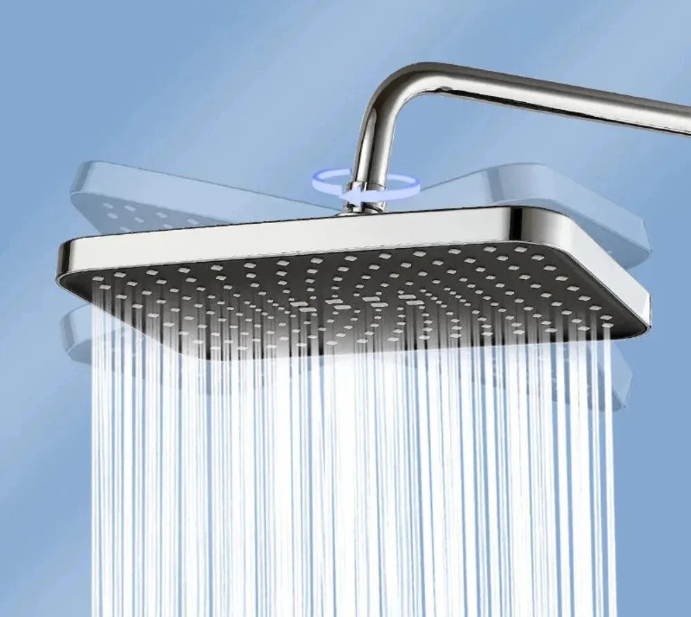 Waterbesparende regendouchekop - Hogedruk luxe sterrenhemel Sky Chrome Design
