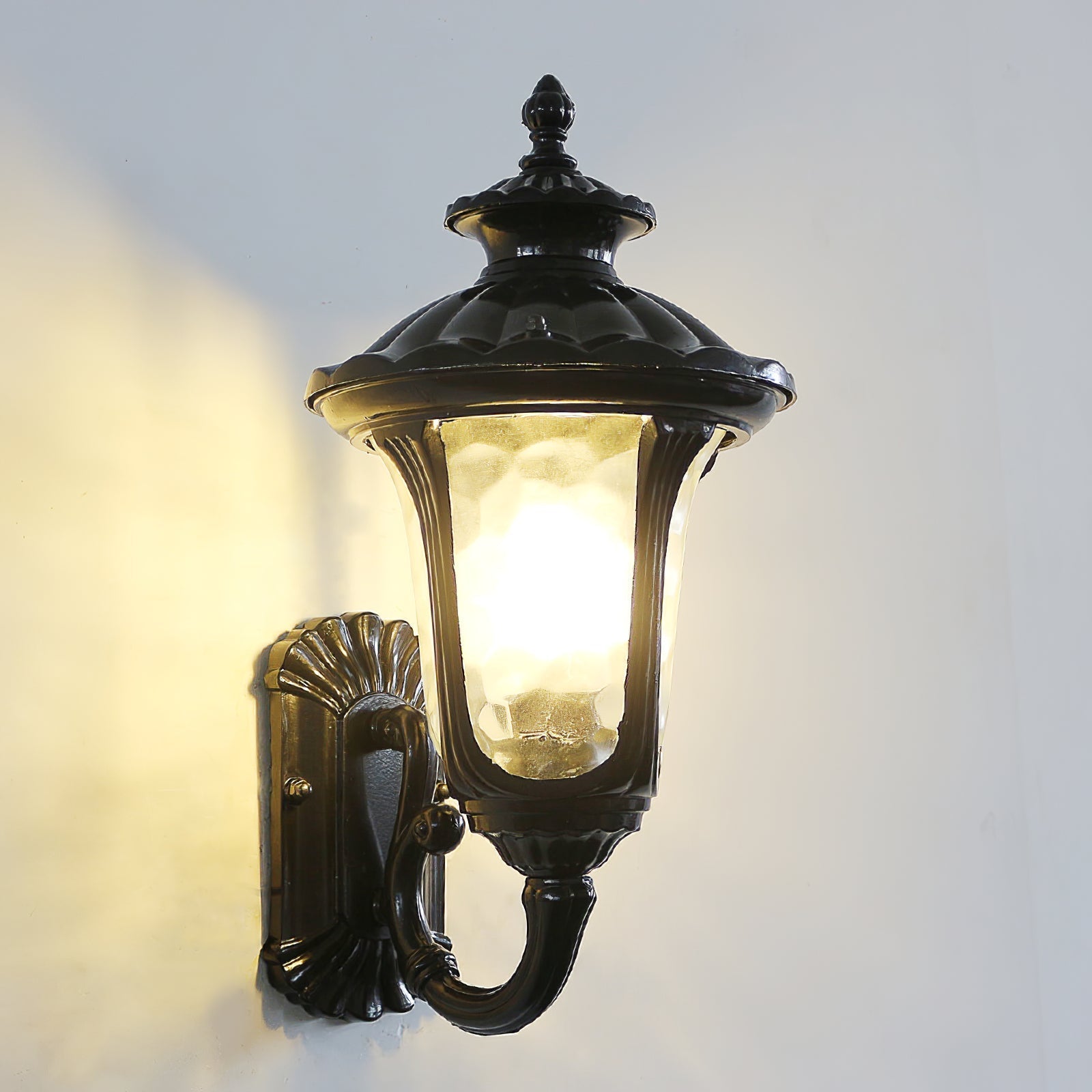 Waterdichte retro buitenwandlamp met ledverlichting