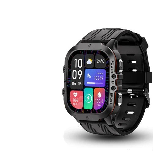 Waterdichte Sporthorloge met Fitness Tracker voor Dames en Heren – Ideaal voor Zwemmen en Actieve Levensstijlen