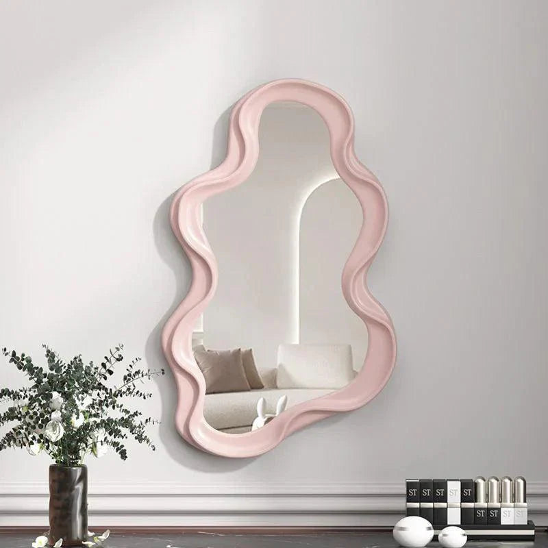 Cloud Wandspiegel - Speelse Woondecoratie, Stijlvolle Wandspiegel - Creatief Minimalistisch Ontwerp