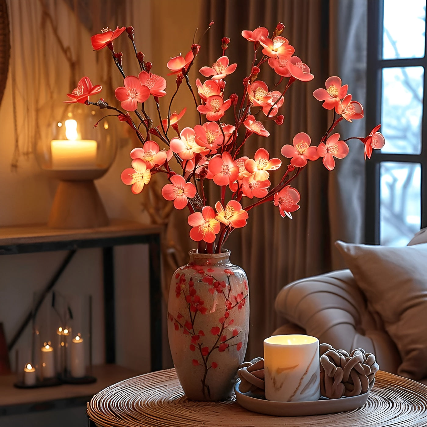 EverLeaf LED Decoratieve Taklamp – Elegant Natuurlijk Design voor Huis- en Kantoordecoratie