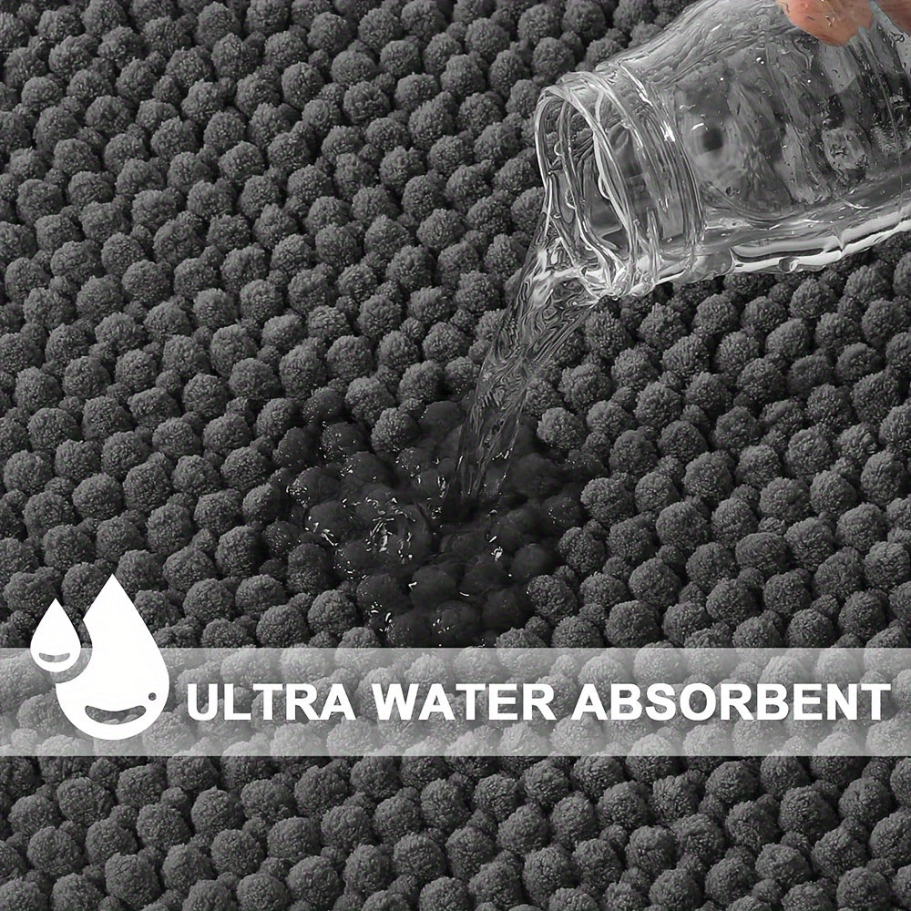 L-vormige Antislip Douchemat – Luxe Ontwerp, Zachte Comfort en Veiligheid