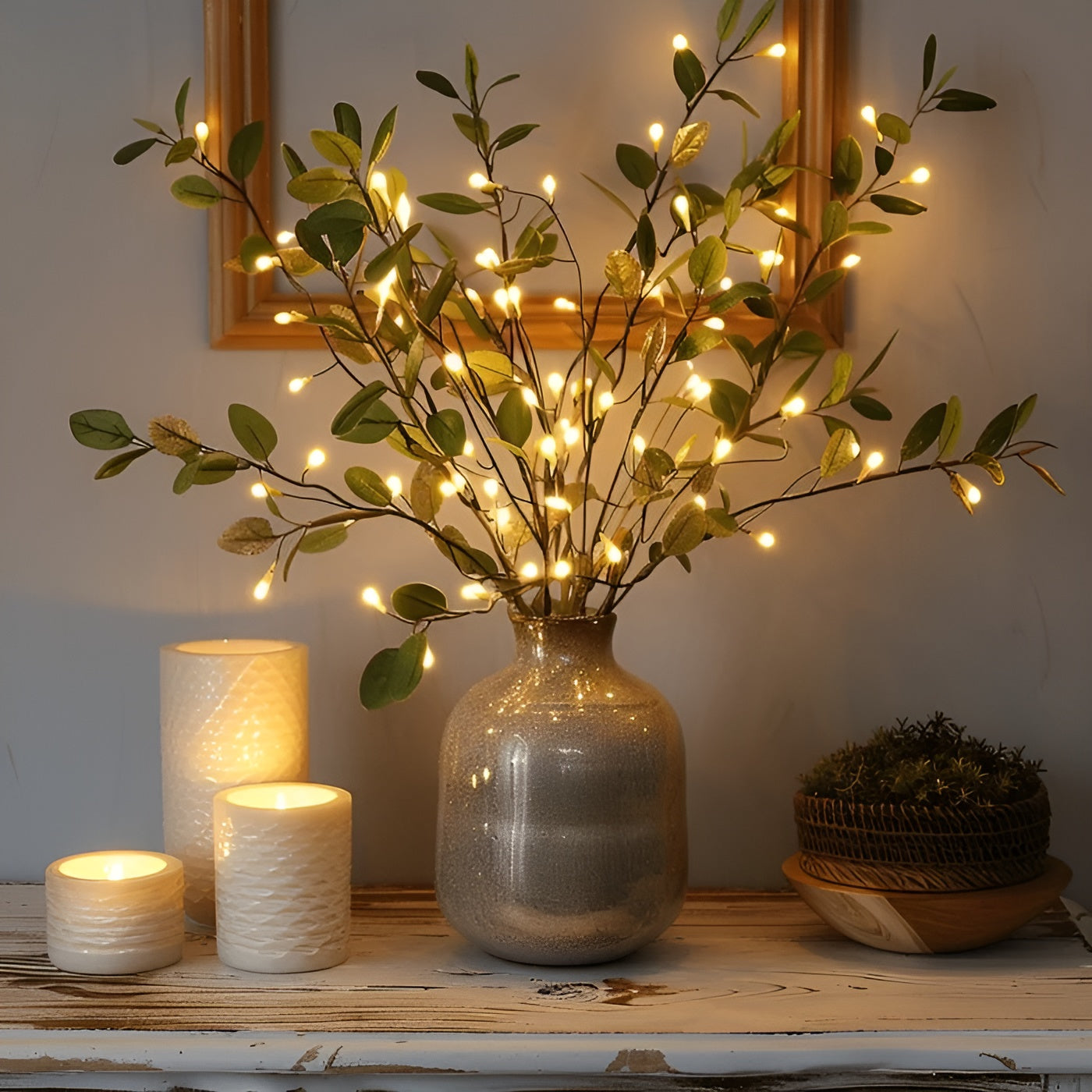 EverLeaf LED Decoratieve Taklamp – Elegant Natuurlijk Design voor Huis- en Kantoordecoratie