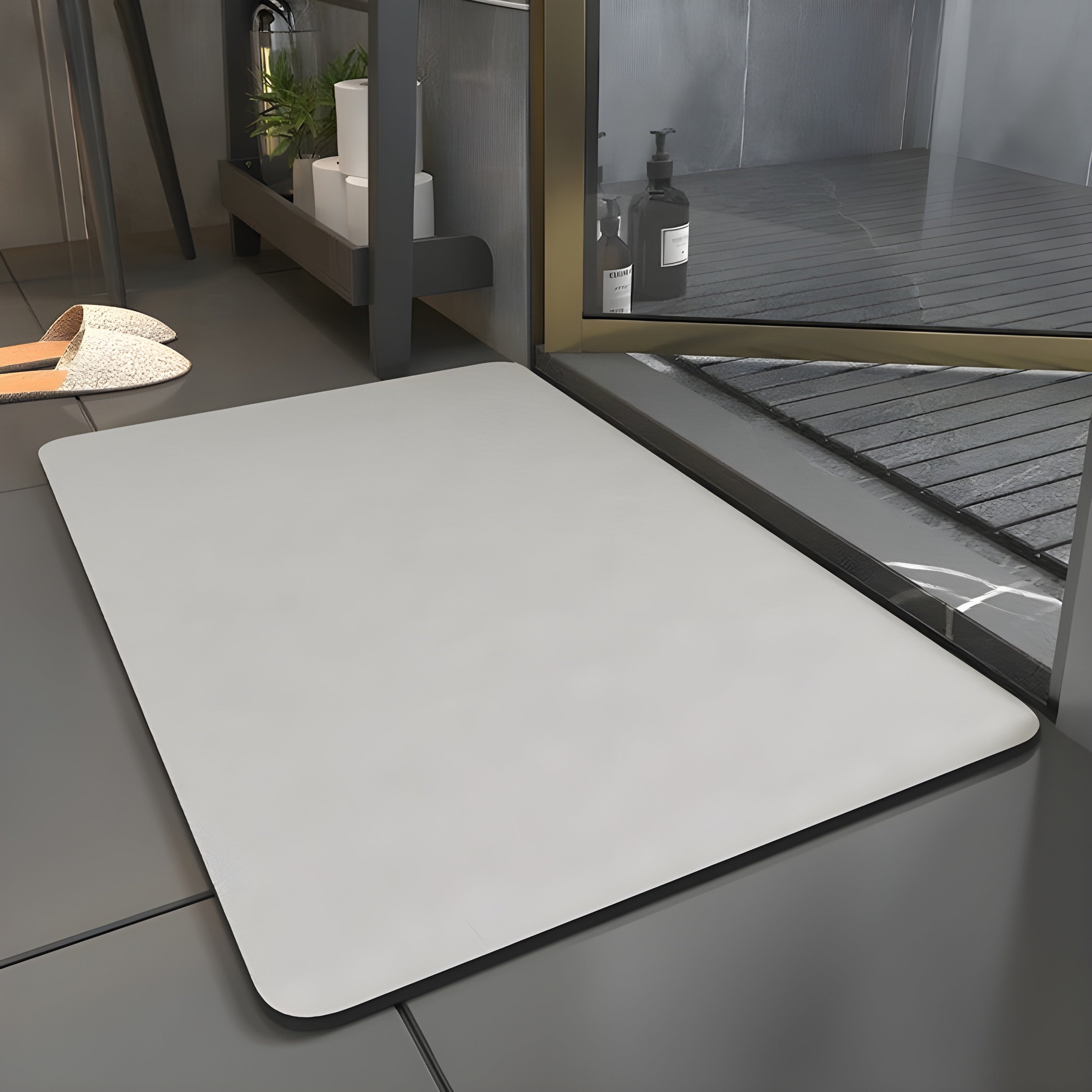 Antislip Badmat – Snel Droog en Antibacterieel voor een Veilige Badkamer