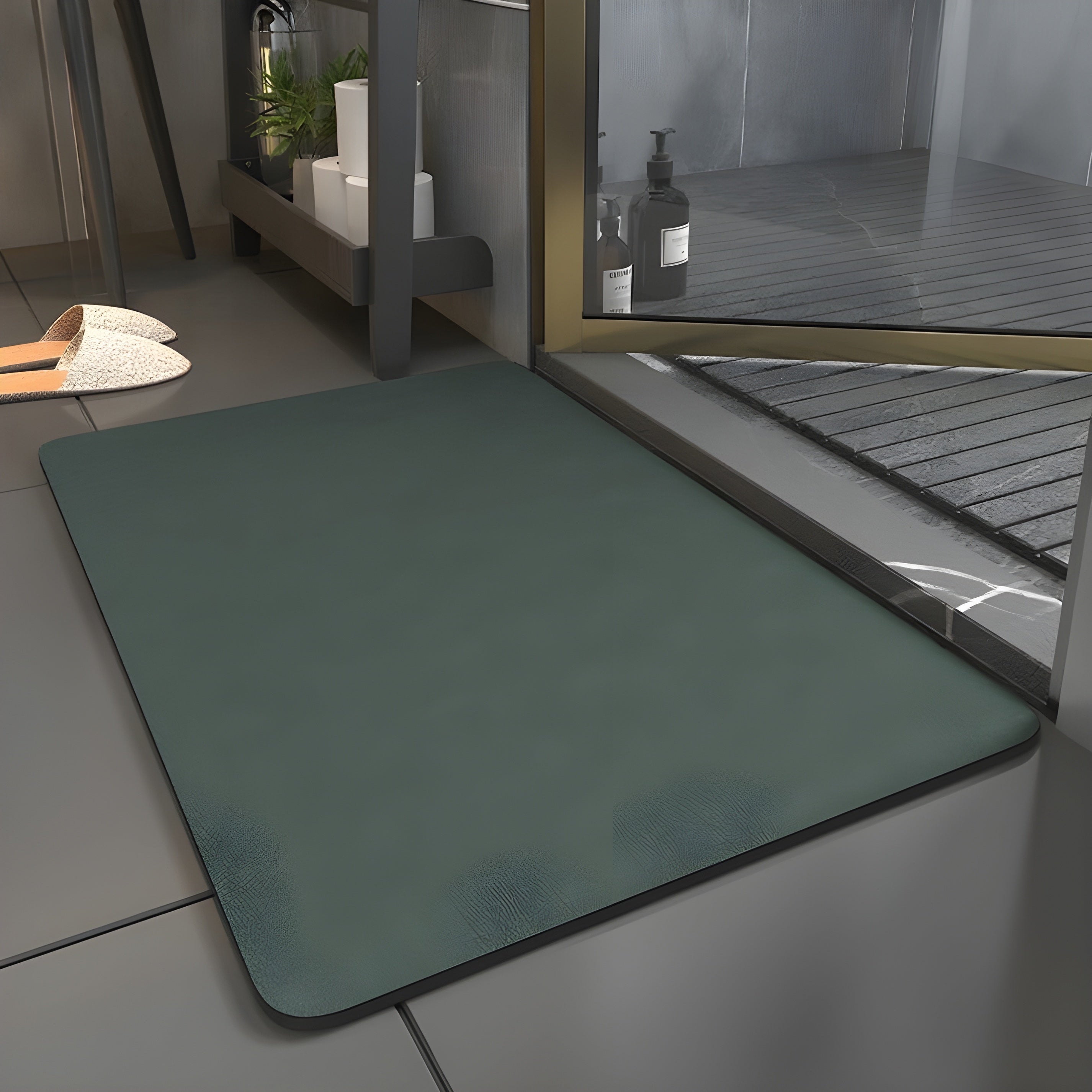 Antislip Badmat – Snel Droog en Antibacterieel voor een Veilige Badkamer